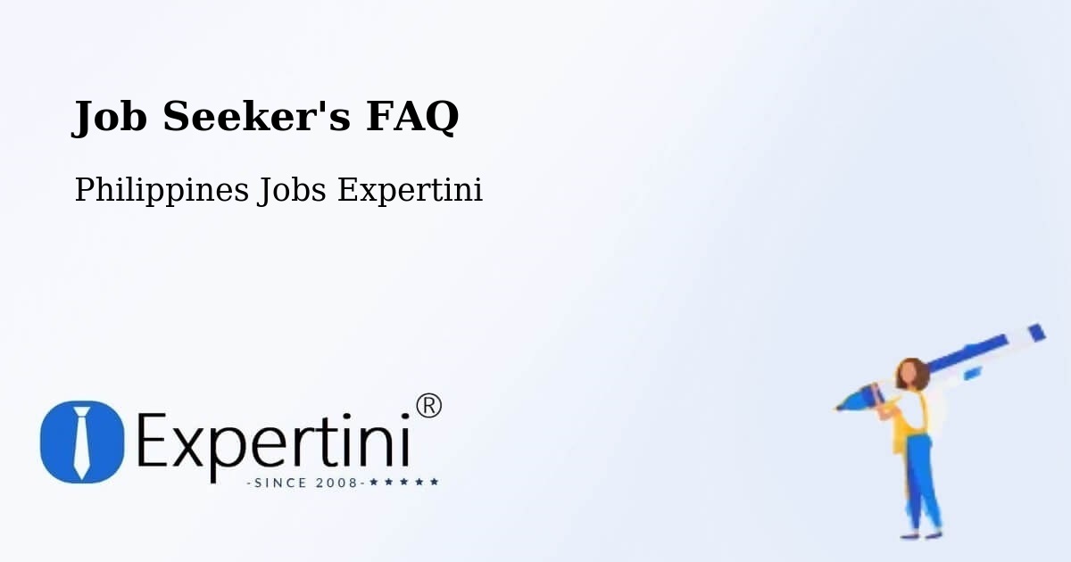 Job Seeker FAQ – Garchitorena - Philippines Jobs Expertini