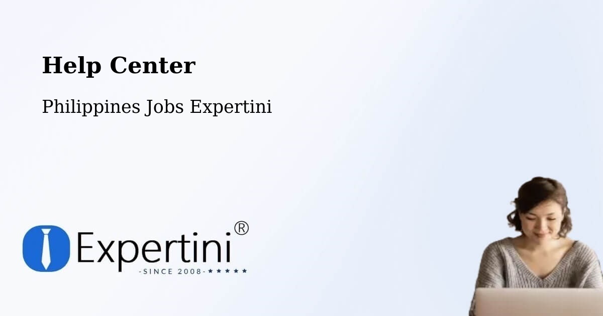 Help Center – Garchitorena - Philippines Jobs Expertini