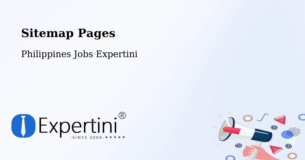 Sitemap Pages - Garchitorena - Philippines Jobs Expertini