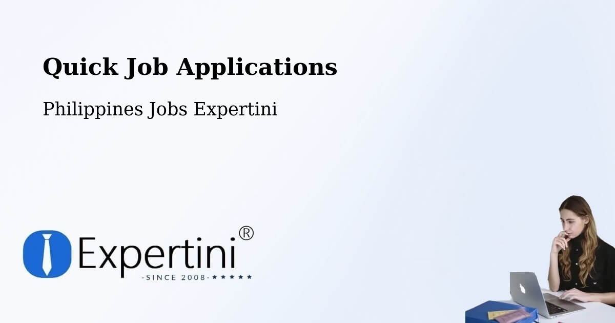 Quick Apply Feature – Garchitorena - Philippines Jobs Expertini